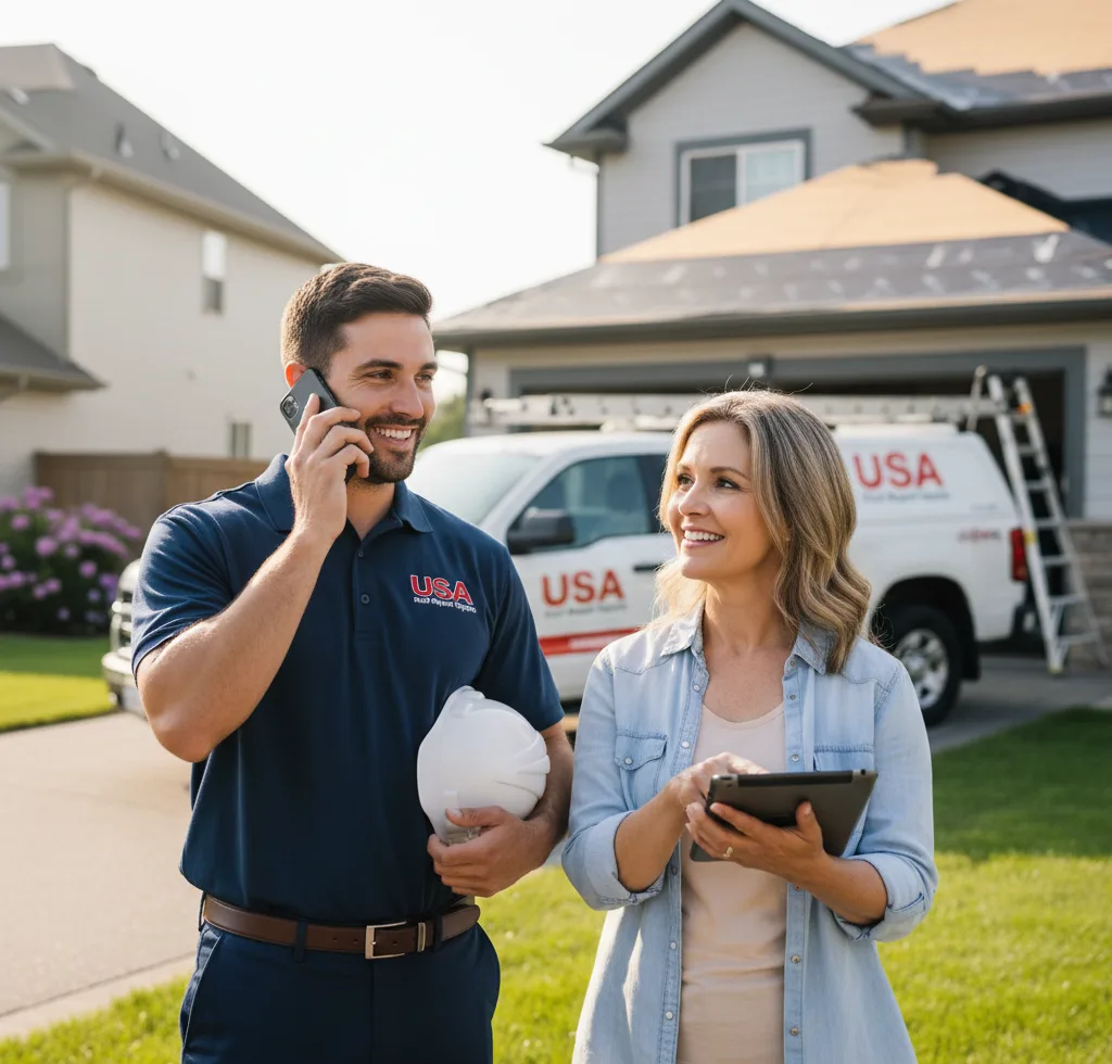 USA Roof Repair Experts customer support in Prairie View